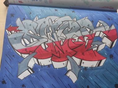 Graffiti Sketch - Photo by Hansa82 - sketchsweet