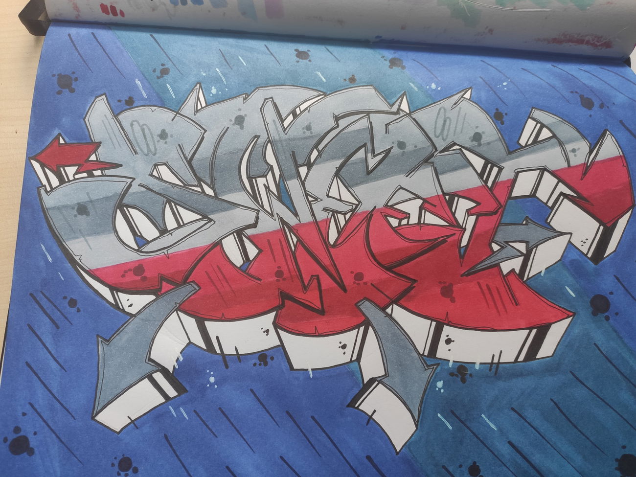 Graffiti Sketch - Photo by Hansa82 - sketchsweet