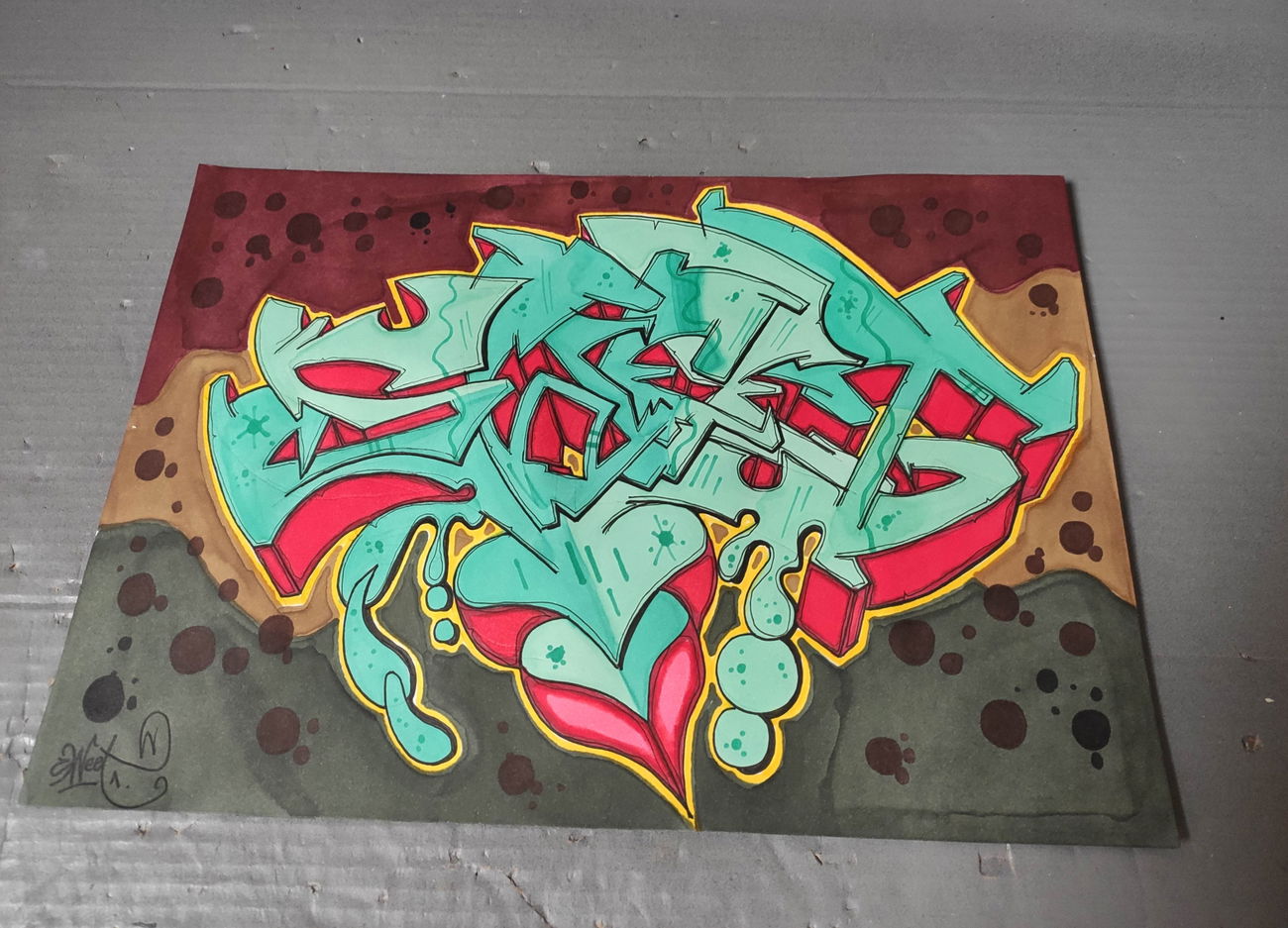 Graffiti Sketch - Photo by Hansa82 - Sweetsketch (2024)