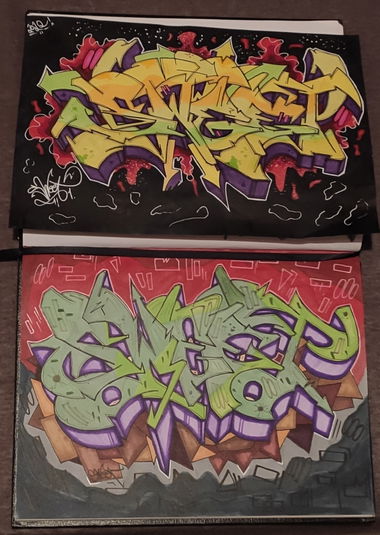 Graffiti Sketch - Photo by Hansa82 - sketchsweet