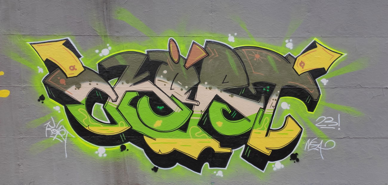 Graffiti Wall - Photo by Hansa82