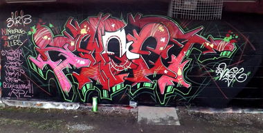 Graffiti Wall - Photo by Hansa82