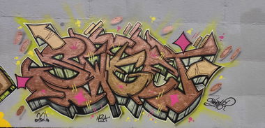 Graffiti Wall - Photo by Hansa82 - ChromeCopperGold (2022)