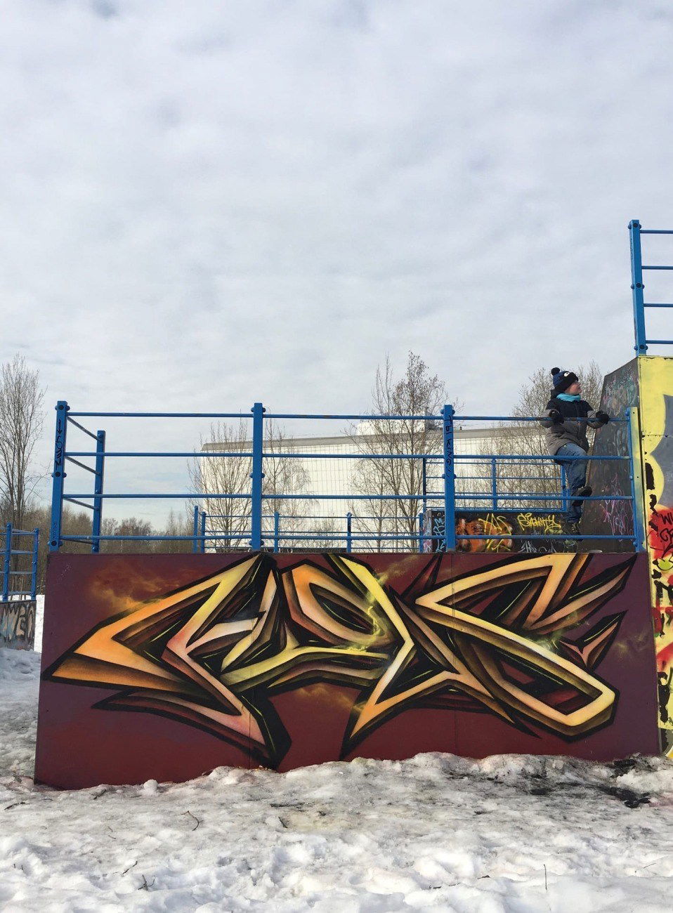 Graffiti Wall in Санкт-Петербург - Photo by Haols (2022)