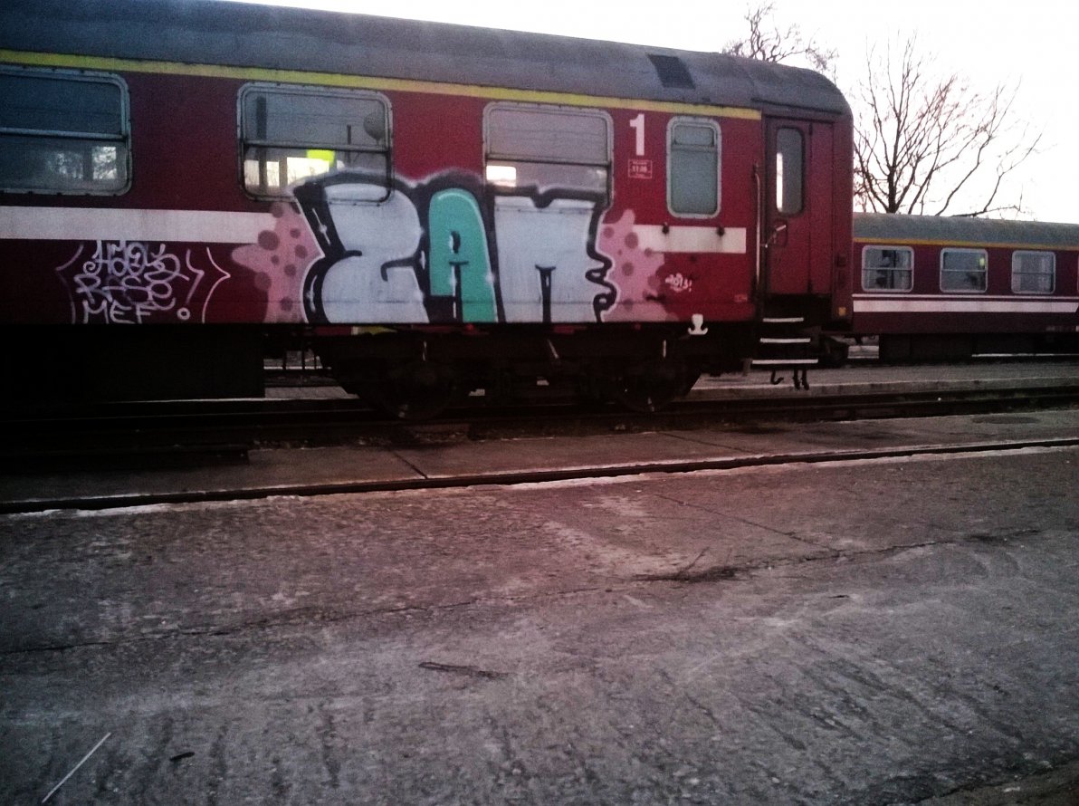 Graffiti Train - Photo by Haos1 - HAOS, RASE (2013)