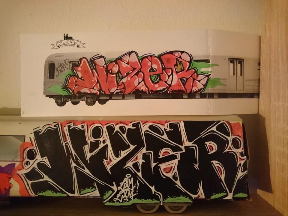 Graffiti Sketch in Timi?oara - Photo by Haos1 (2015)
