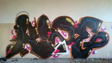 Graffiti Wall in Timisoara - Photo by Haos1 - wize (2015)