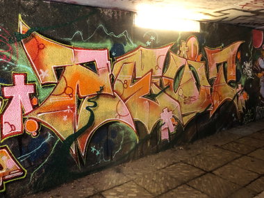 Graffiti Wall in Sønderborg municipality - Photo by HarryKnidder