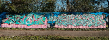 Graffiti Wall in Eckernförde - Photo by HarryKnidder