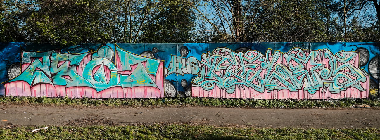 Graffiti Wall in Eckernförde - Photo by HarryKnidder