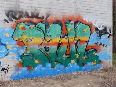 Graffiti Wall - Photo by HarrySpottah