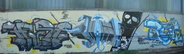 Graffiti Wall in Magdeburg - Photo by HarzPiraten - Huse, Decor, Rois (2013)
