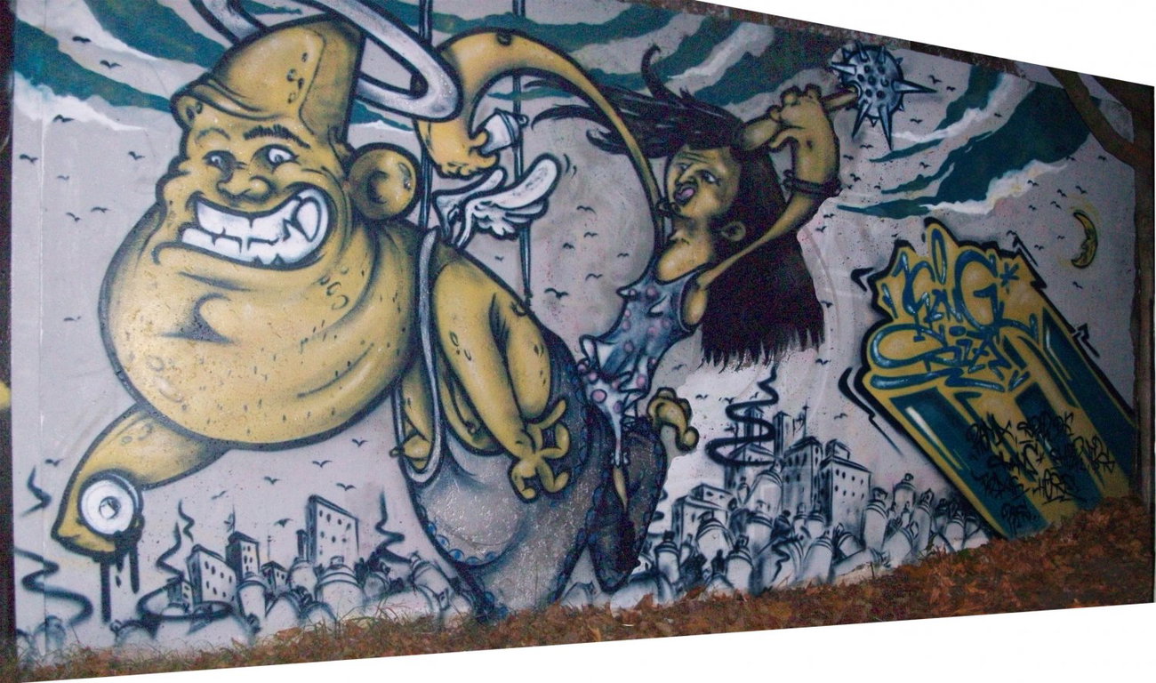 Graffiti Wall - Photo by HarzPiraten - Heis (2013)