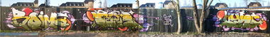 Graffiti Wall in Quedlinburg - Photo by HarzPiraten (2012)