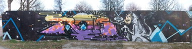 Graffiti Wall - Photo by HarzPiraten - Rois, Heis (2012)