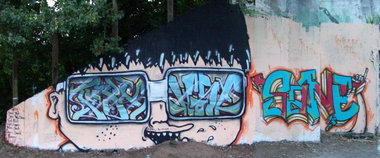 Graffiti Wall - Photo by HarzPiraten - Heis, Tysk, Hose (2011)