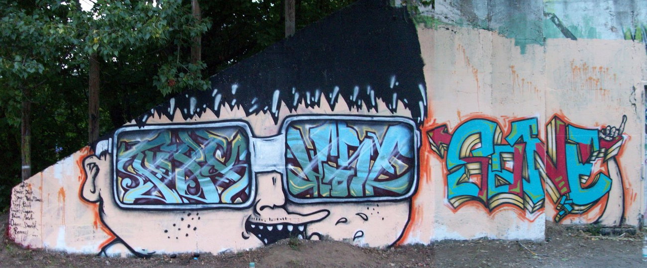 Graffiti Wall - Photo by HarzPiraten - Heis, Tysk, Hose (2011)