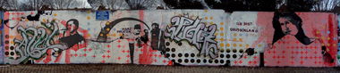 Graffiti Wall in Quedlinburg - Photo by HarzPiraten - Ahoi, Heis, Pur (2006)