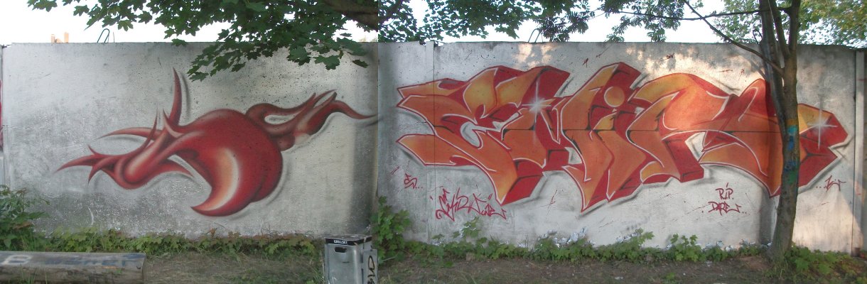 Graffiti Wall in Quedlinburg - Photo by HarzPiraten - Oran, Emir (2009)