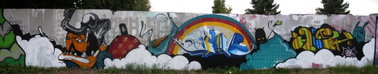 Graffiti Wall - Photo by HarzPiraten - Heis, Dekor, Mist (2008)
