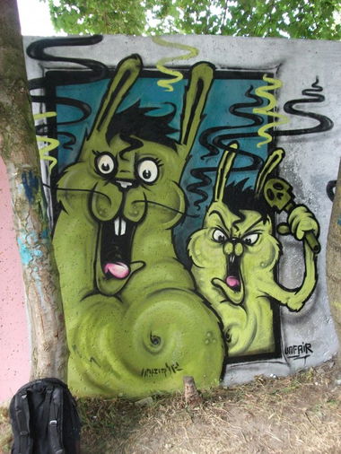 Graffiti Wall in Quedlinburg - Photo by HarzPiraten - Heis (2010)