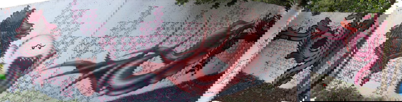 Graffiti Wall in Quedlinburg - Photo by HarzPiraten - Heis, Oran, Hope (2010)