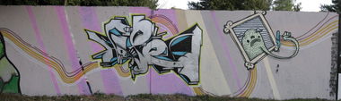 Graffiti Wall in Quedlinburg - Photo by HarzPiraten - Hope, Heis (2009)