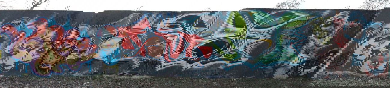 Graffiti Wall in Quedlinburg - Photo by HarzPiraten - Trist, Spar, Font (2010)