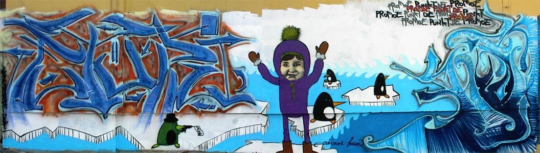 Graffiti Wall in Wernigerode - Photo by HarzPiraten - Pirat, Kasm, Heis (2004)