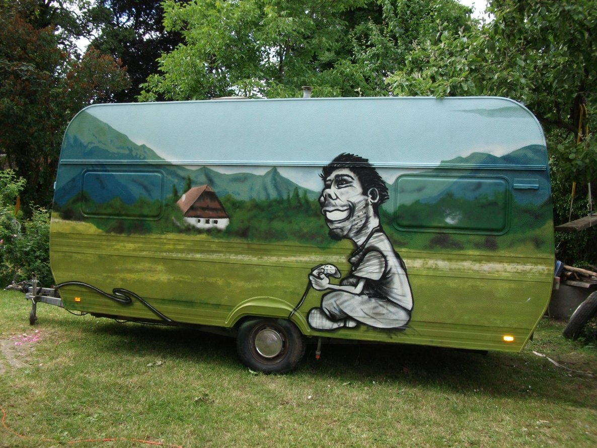 Graffiti Artwork in Quedlinburg - Photo by HarzPiraten - Heis (2010)