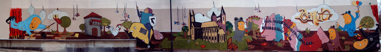 Graffiti Wall in Halberstadt - Photo by HarzPiraten - Heis, Kasm, Wam (2004)
