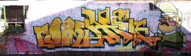 Graffiti Wall in Nordhausen - Photo by HarzPiraten - Roima, Huse, Heis (2012)