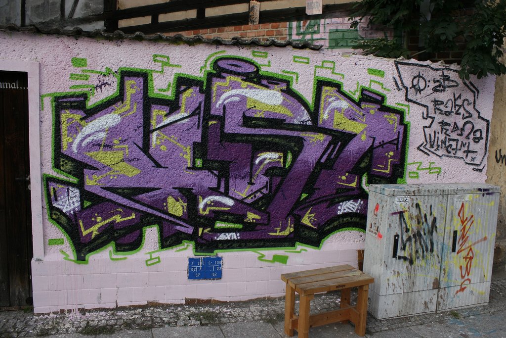 Graffiti Wall in Nordhausen - Photo by HarzPiraten (2012)