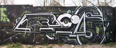 Graffiti Wall in Quedlinburg - Photo by HarzPiraten - Rois, Heis (2012)