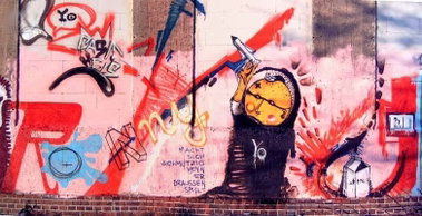 Graffiti Wall in Halberstadt - Photo by HarzPiraten - Kasm, Heis (2004)