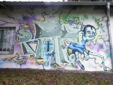 Graffiti Wall - Photo by HarzPiraten - Rozer, Rotzer, LPA (2014)