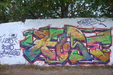 Graffiti Wall - Photo by HarzPiraten - Huse (2014)