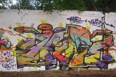 Graffiti Wall - Photo by HarzPiraten - Huse (2014)