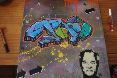 Graffiti Sketch - Photo by HarzPiraten - Huse (2014)