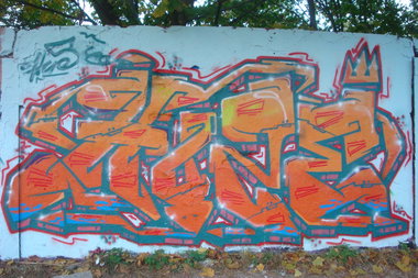 Graffiti Wall - Photo by HarzPiraten - Huse, Io, LPA (2014)