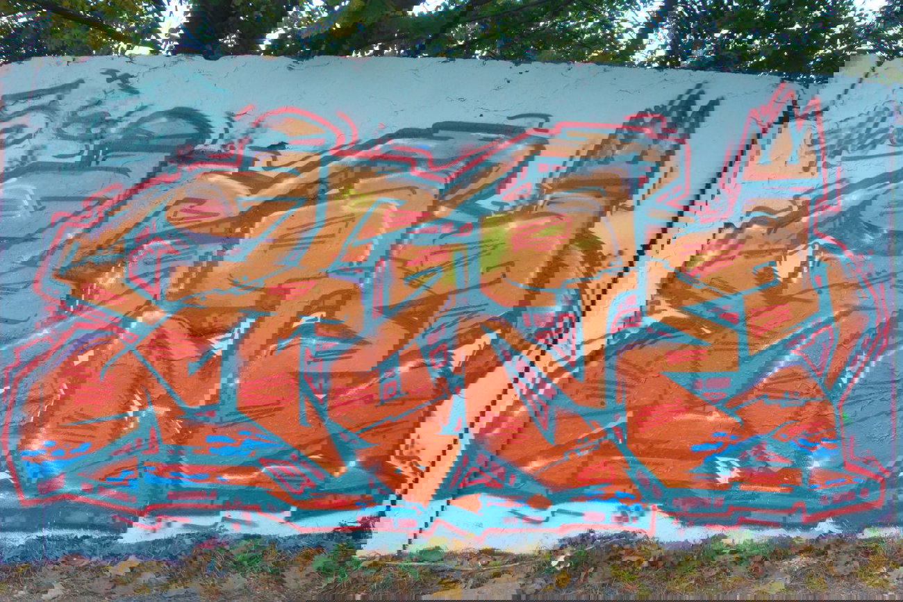Graffiti Wall - Photo by HarzPiraten - Huse, Io, LPA (2014)