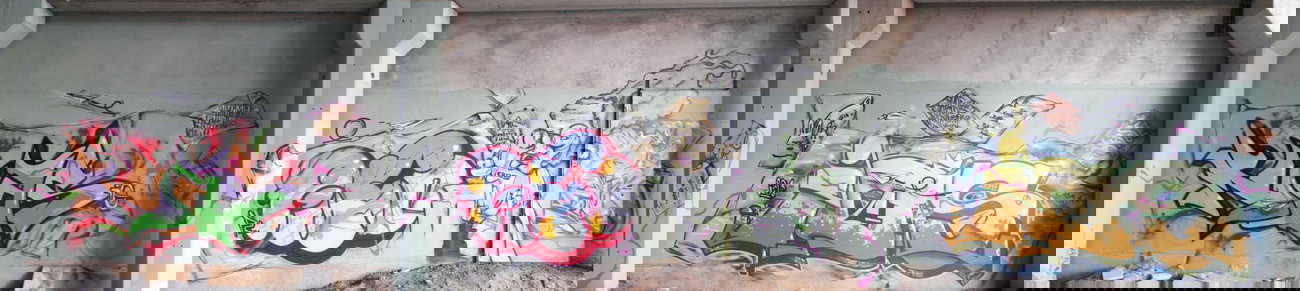 Graffiti Wall in Aschersleben - Photo by HarzPiraten - Muas, Pico, Eros (2014)