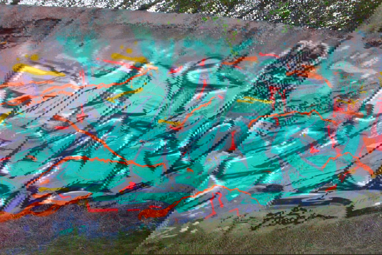 Graffiti Wall - Photo by HarzPiraten - Huse, Harzpiraten (2014)