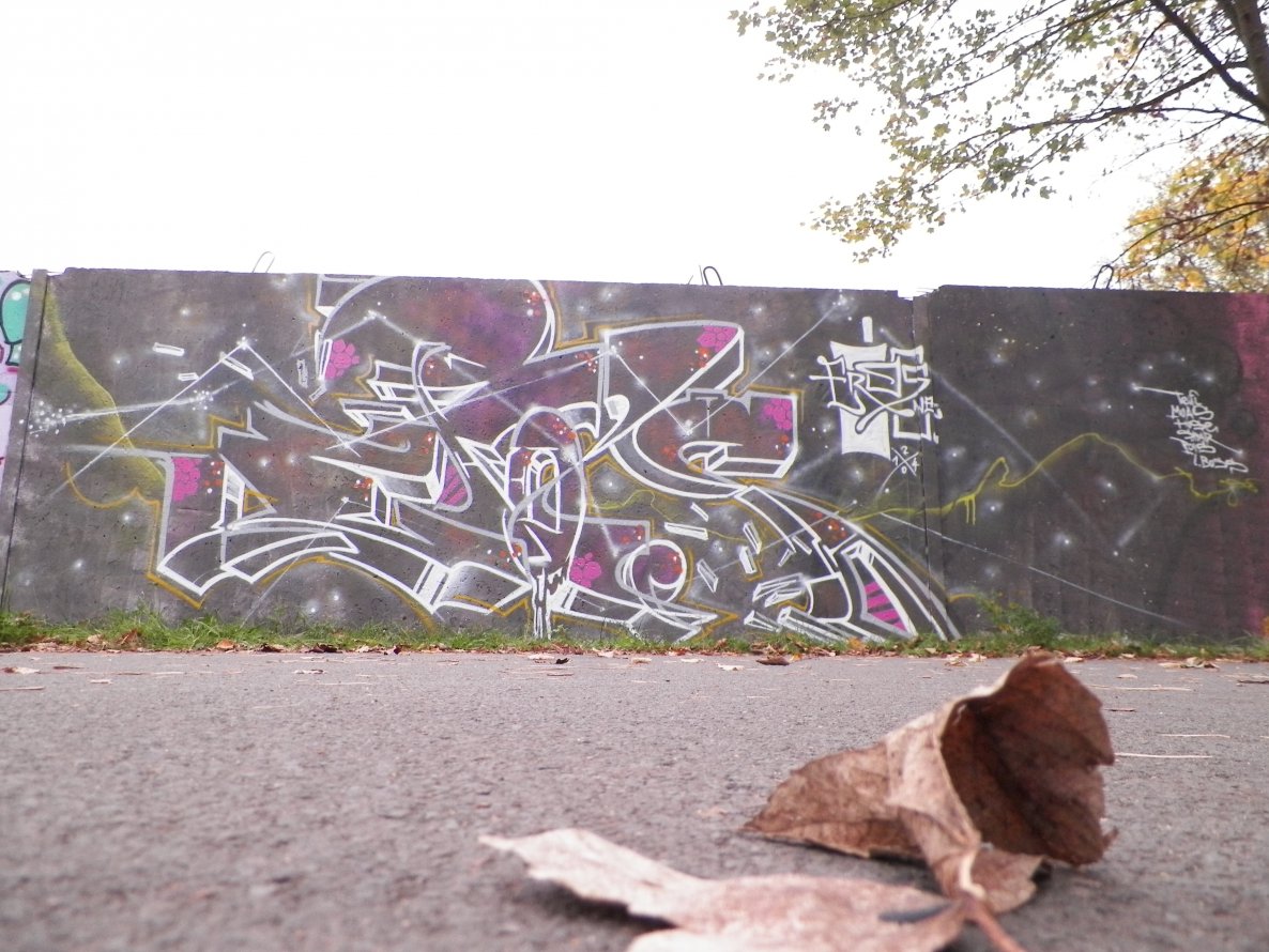 Graffiti Wall in Quedlinburg - Photo by HarzPiraten - Eros, LPA, Harzpiraten (2014)
