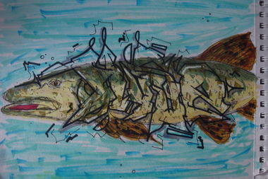 Graffiti Sketch - Photo by HarzPiraten - huse (2014)