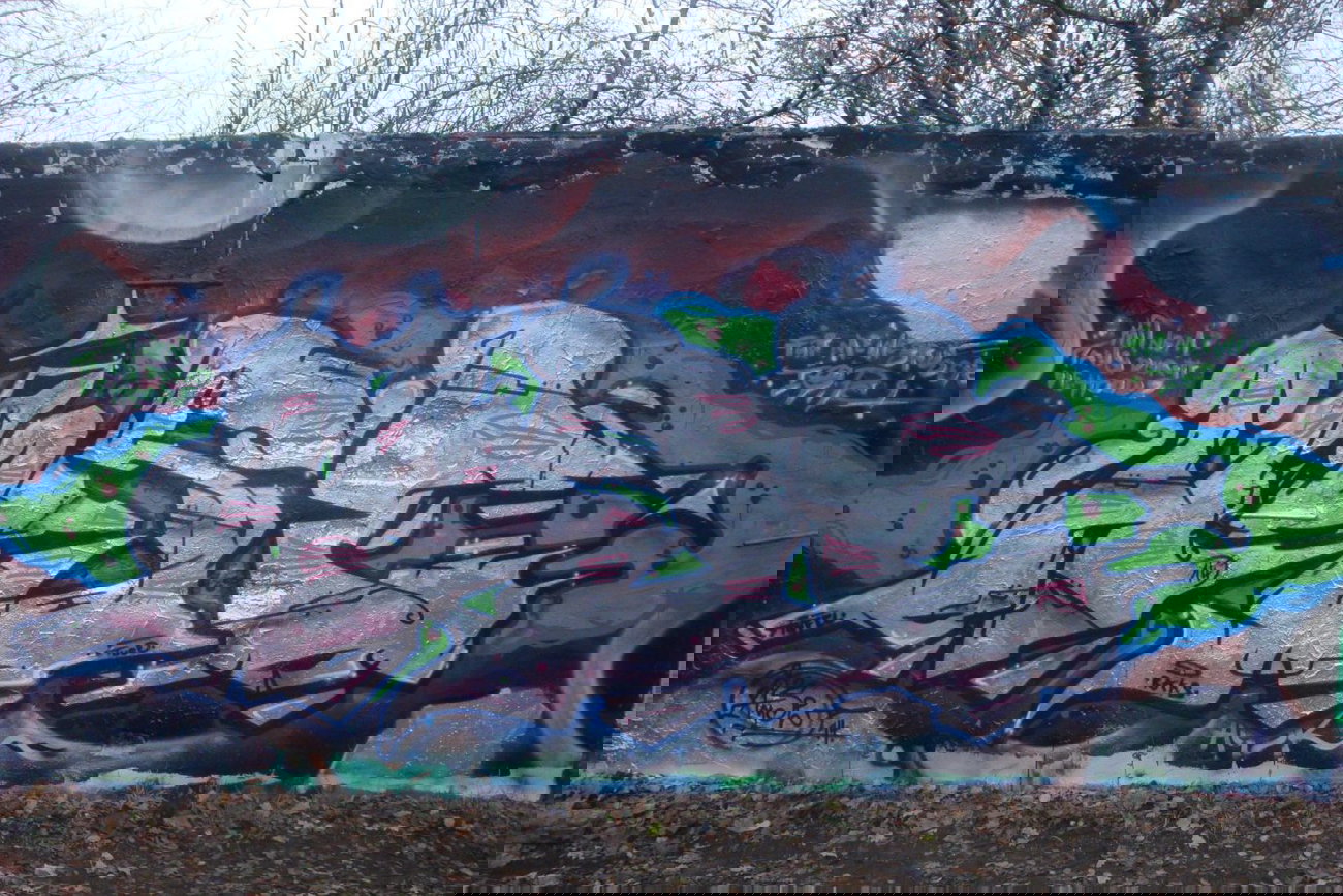 Graffiti Wall - Photo by HarzPiraten - Huse (2014)