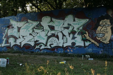 Graffiti Wall - Photo by HarzPiraten - Huse (2015)