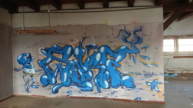 Graffiti Wall - Photo by HarzPiraten - Harzpiraten, Erosol, Rakz (2017)