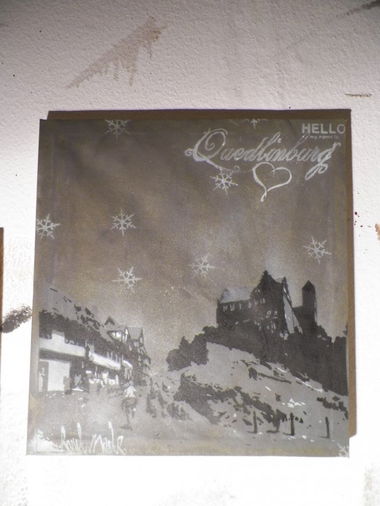 Graffiti Street Art in Quedlinburg - Photo by HarzPiraten - Heis, Harzpiraten (2014)