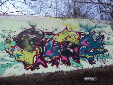 Graffiti Wall - Photo by HarzPiraten